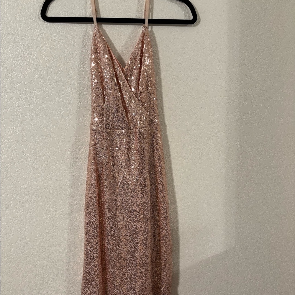 Elegant Sequin Evening Dress